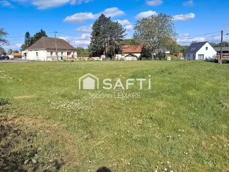vente terrain à batir 699 m² à domvast (80150)  33 000 €