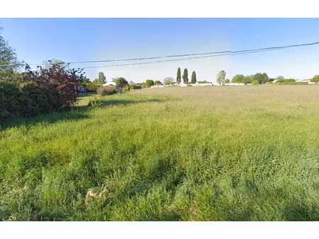 vente terrain 1032 m² à colombiers (17460)  36 120 €