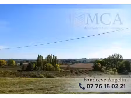 vente terrain 1700 m² à dieulivol (33580)  35 000 €