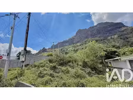 vente terrain 343 m² à cilaos (97413)  47 000 €
