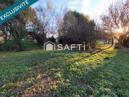 vente terrain à batir 1435 m² à montauban (82000)  72 000 €