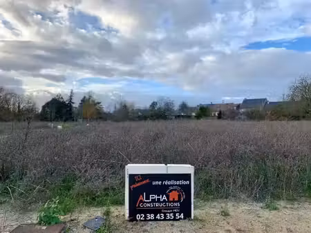 vente terrain 1100 m² à dry (45370)  60 000 €