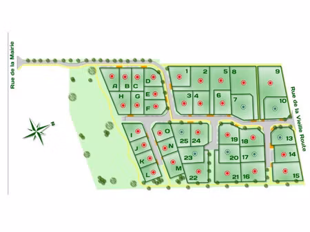 vente terrain 526 m² à valliquerville (76190)  59 500 €