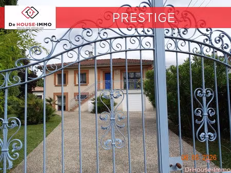 villeneuve tolosane (31270) maison r+1 avec 1 sous sol total et grand terrain