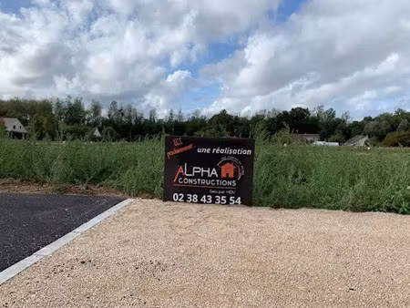 vente terrain 780 m² à fay-aux-loges (45450)  76 000 €