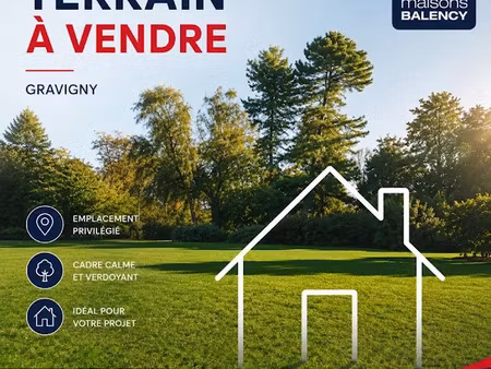 vente terrain 656 m² à igoville (27460)  76 500 €