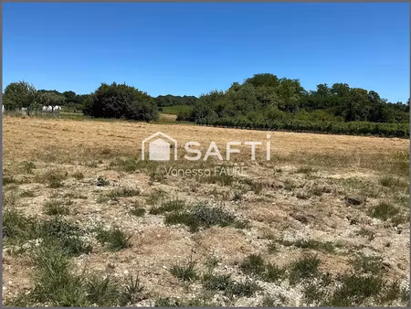 vente terrain à batir 586 m² à targon (33760)  85 000 €
