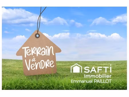 vente terrain à batir 1037 m² à authume (39100)  99 000 €