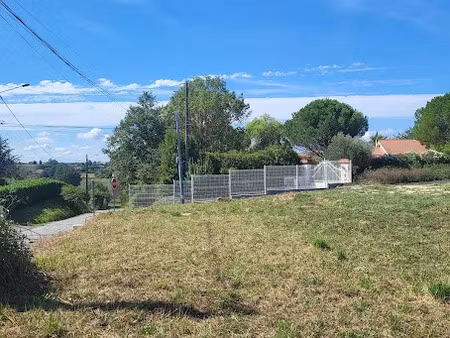 vente terrain à batir 575 m² à odars (31450)  161 000 €