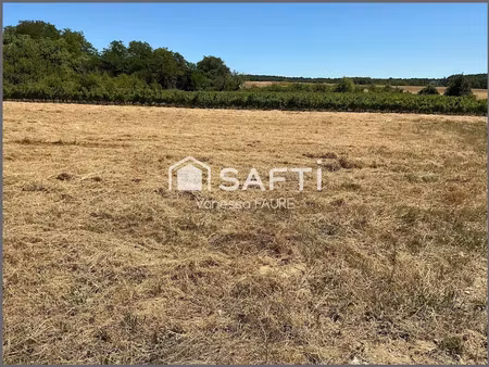 vente terrain à batir 1171 m² à targon (33760)  130 000 €