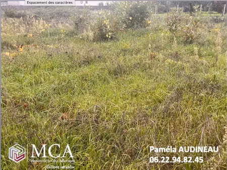 vente terrain 700 m² à podensac (33720)  96 000 €
