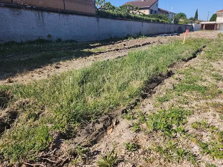 vente terrain 250 m² à sérézin-du-rhône (69360)  184 000 €