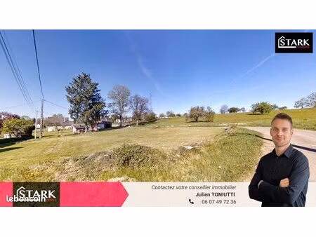 terrain 1001 m² fougerolles-saint-valbert