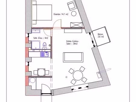 titre : appartement meublé 53 m² — bail mobilité — disponible 1er septembre 2026