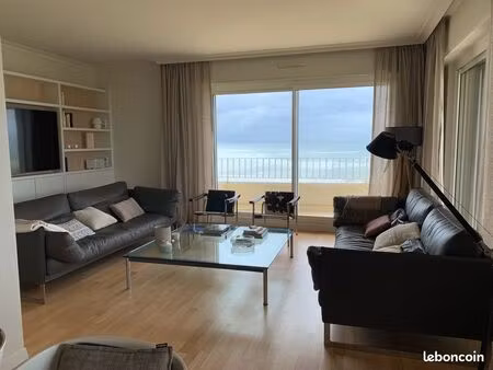 biarritz appartement front de mer dans résidence avec parc  piscine et tennis