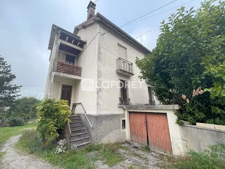 maison de ville en pierre 1930 · 2 logements indépendants · terrain 770 m² · lons-le-sauni