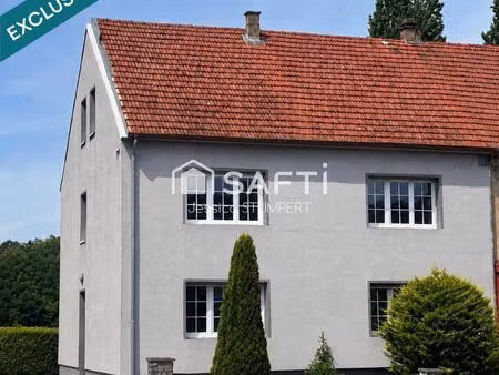 spacieuse maison rénovée avec jardin et sauna