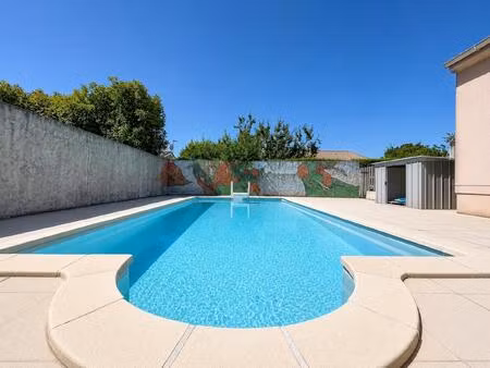 garidech - maison 110 m2 + 33 m2 d'extension - garage - piscine