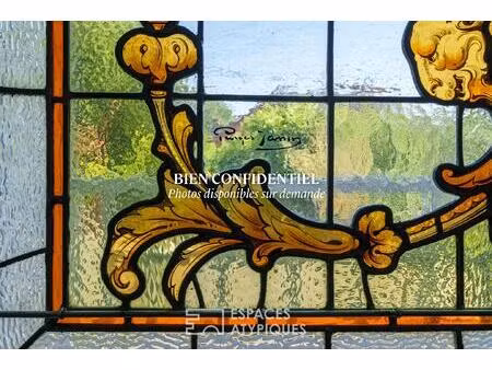 maison art nouveau à la rénovation élégante et son jardin