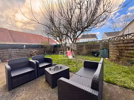 maison 5 pièces à vendre à sarcelles + jardin + garage