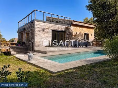 collias – villa contemporaine 4 pièces dans un cadre naturel rare – dpe a