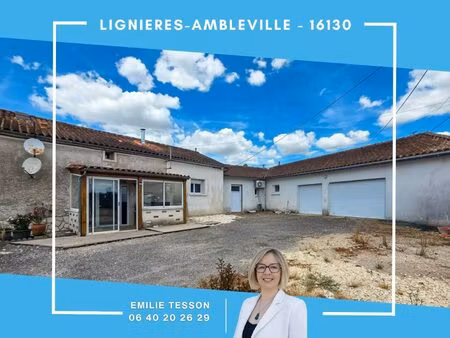 ? maison à louer – 3 chambres – double garage – cour