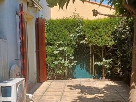 t2 26m² rez-de-jardin + dépendance 7m²