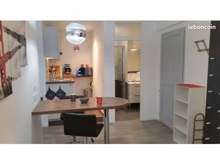 studio meublé centre ville 23m2