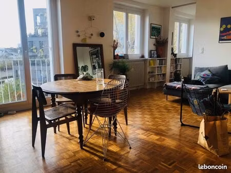 appartement 51m² — pantin  vue canal de l'ourcq