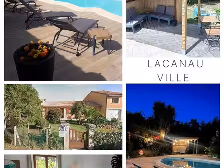 grande propriété meublée – maison 3 chambres + duplex 2 chambres – bail mobilité (septembr