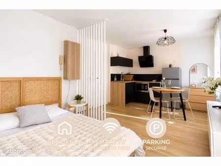 studio meublé rénové avec parking et cave — villiers-sur-orge