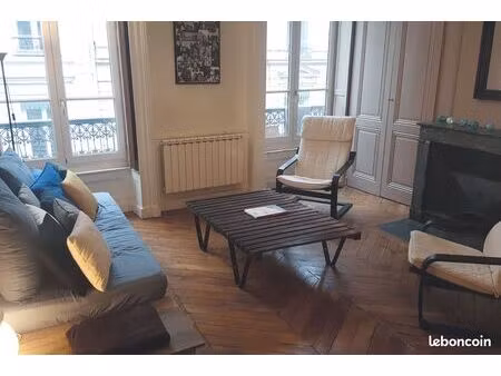 meublé 90m2 lyon presqu'île