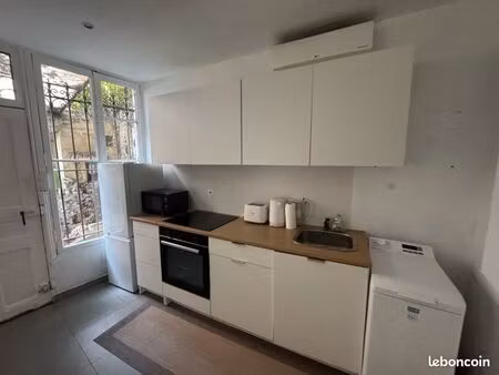 2 pièces avec jardin
