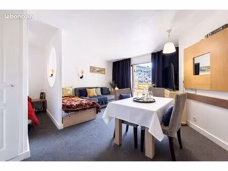vente appartement 2 pièces + coin cabine – terrasse – piscine – parking - cannes la bocca