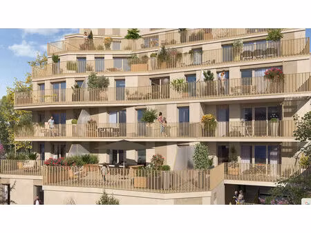vente appartement 4 pièces  76.40m²  gentilly