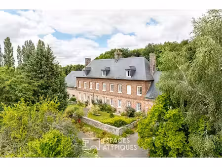 demeure de maître avec extension et maison d'ami