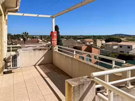 vente appartement 3 pièces 60 m² à marseillan (34340)  219 000 €