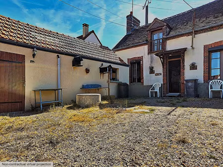 vente maison de village varennes changy  102m² 4 pièces 120 000€ avec garage