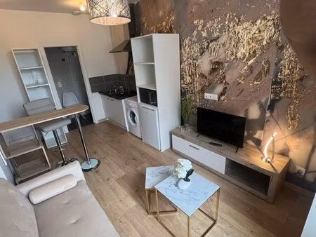 studio de standing neuf équipé