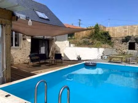 vente maison piscine à gesnes-le-gandelin (72130) : à vendre piscine / 123m² gesnes-le-gan