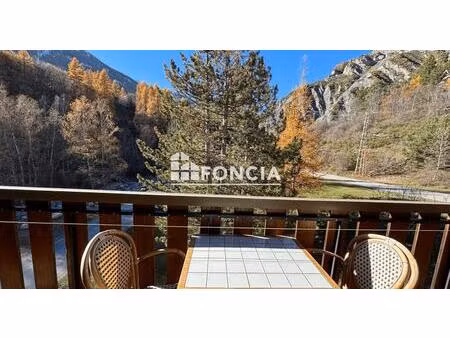 allos residence du verdon grand t2 de 30m2 avec terrasse ouest avec une superbe vue degage