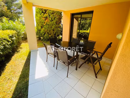 cannes la bocca : 2/3 pièces 36 m² avec terrasse/jardin et parking