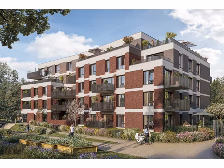 roubaix appartement avec terrasse 74m²