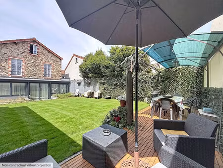 maison meulière de caractère -158 m² ? revenus locatifs - fort potentiel