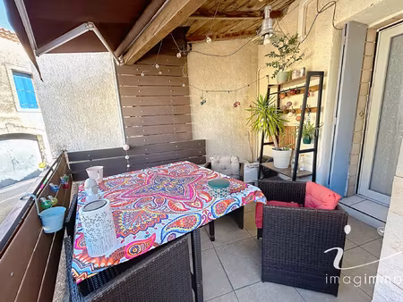 maison de village  cave  terrasse  parking  saussan