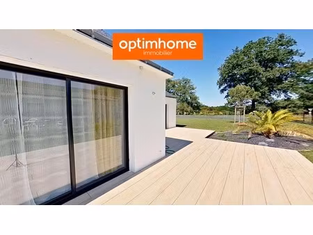 maison contemporaine de plain-pied de 2024 – 135 m² – 4 chambres – terrain de plus de 1 50