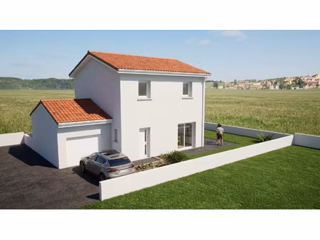 projet de construction / maison saint just saint rambert 4 pièces 90 m2