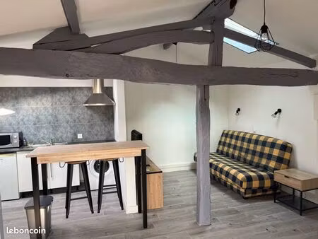 studio meublé 26m2