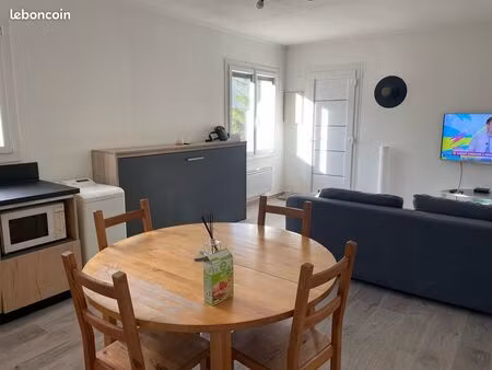 belle appartement meublé avec terrain