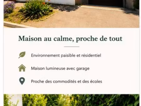 appartement climatisé dans maison bien famille